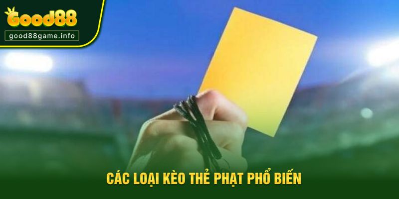 Tổng hợp các loại kèo cược thẻ phạt Tổng hợp các loại kèo cược thẻ phạt