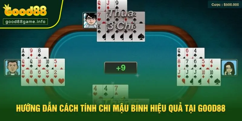 Hướng dẫn cách tính chi mậu binh tại Good88 Hướng dẫn cách tính chi mậu binh tại Good88